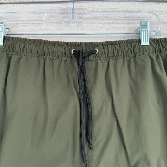 Everlane Renew Mesh Lined Swim Trunks Men's Size XL Green - Picture 3 of 9